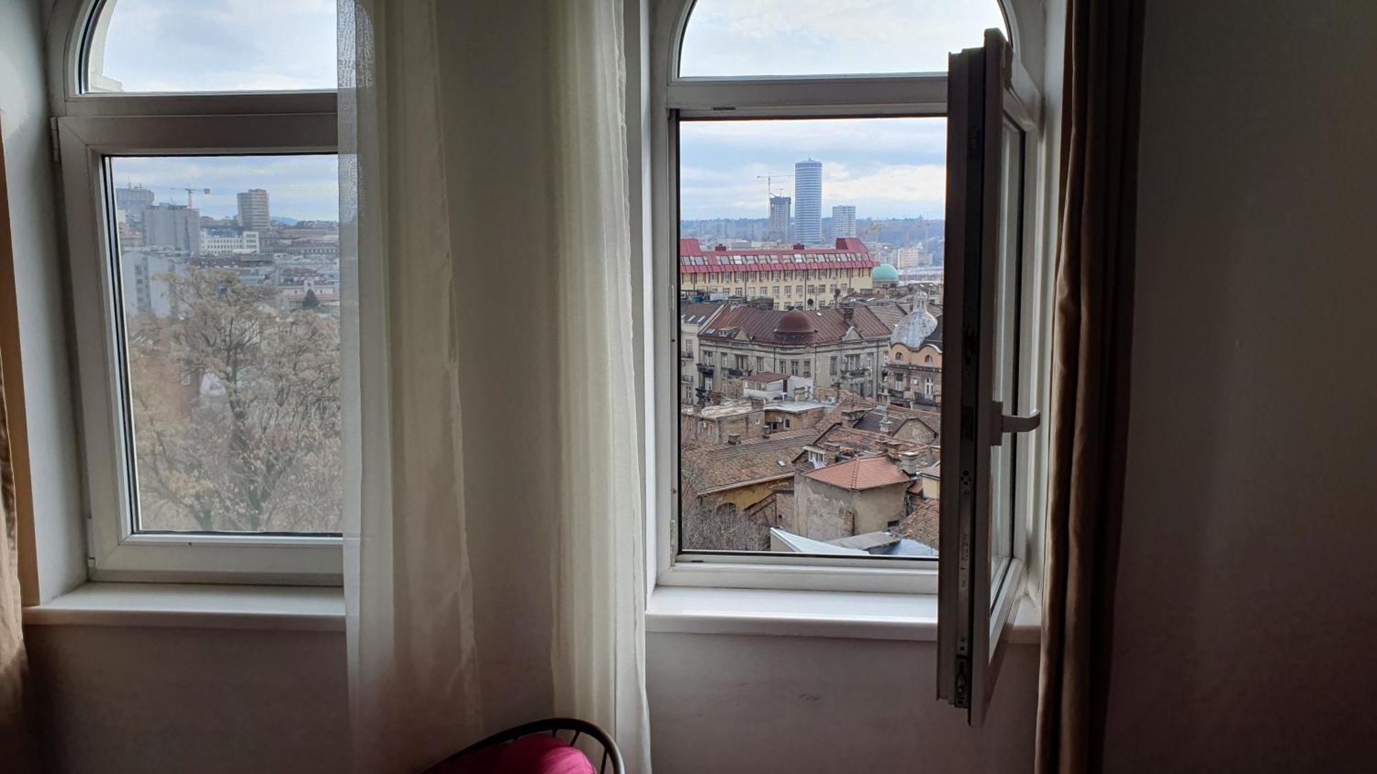 Matea Apartman Belgrado Buitenkant foto