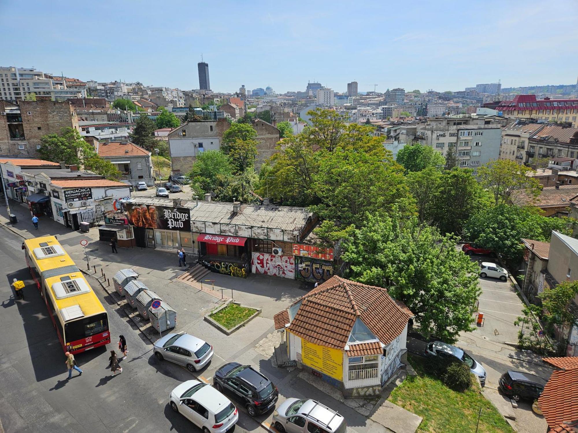 Matea Apartman Belgrado Buitenkant foto