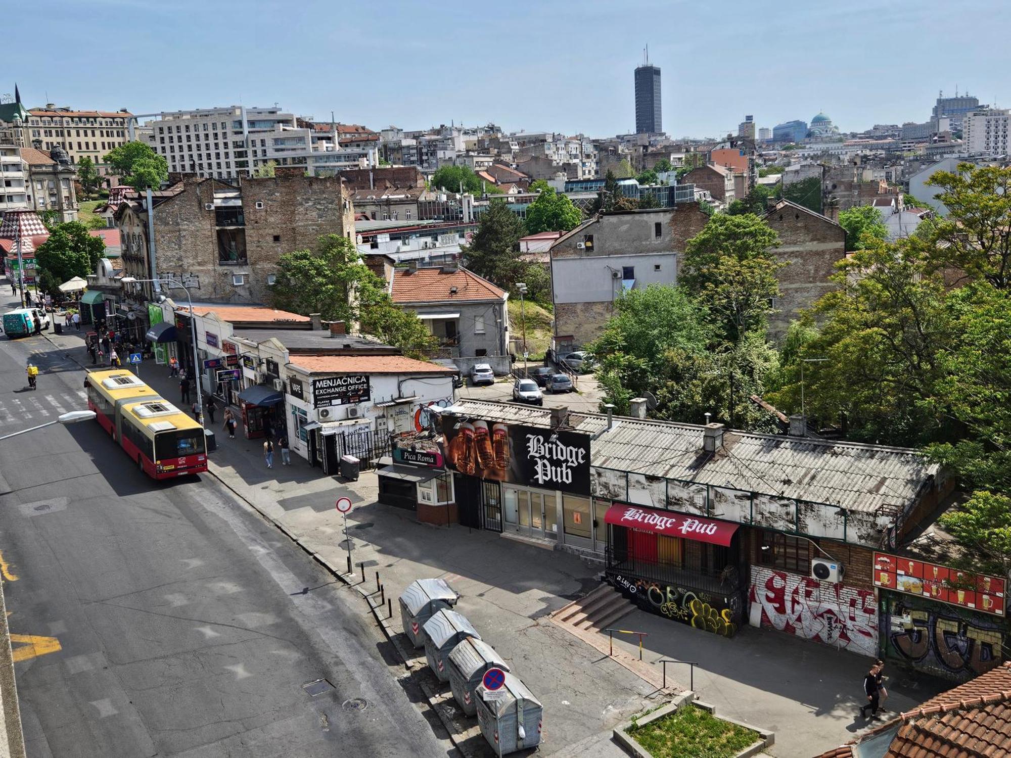 Matea Apartman Belgrado Buitenkant foto