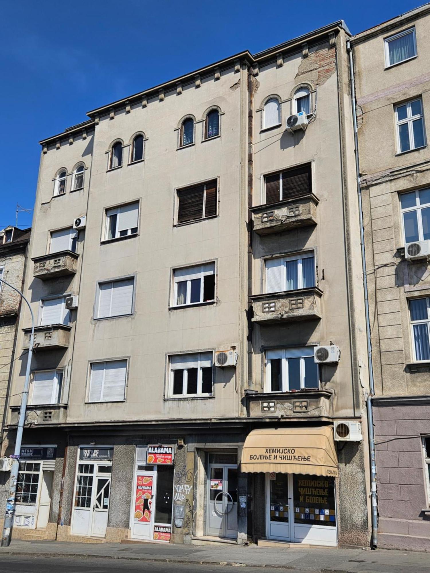 Matea Apartman Belgrado Buitenkant foto